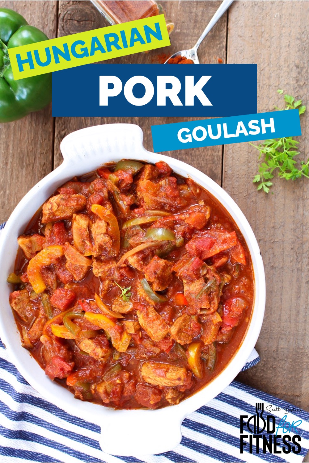 Healthy Hungarian Pork Goulash Recipe Only 292 Calories!