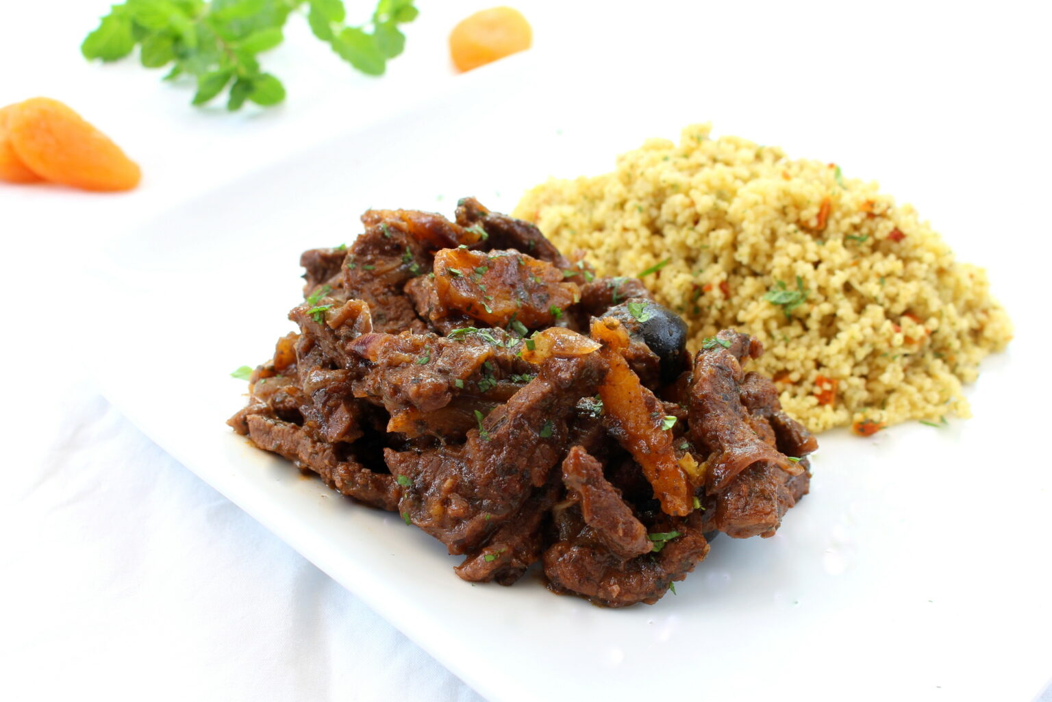 Moroccan Beef & Apricot Tagine Food For Fitness
