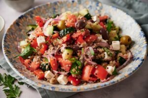 Quinoa and Feta Cheese Salad