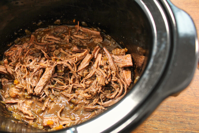 The Best Slow Cooker Pulled Beef Brisket Ever!