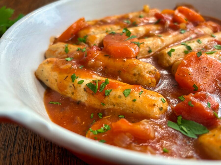 Slow Cooker Chicken Sausage Casserole Recipe Easy & Healthy